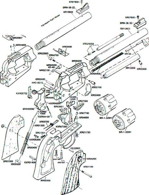 Ruger Single Six Parts List