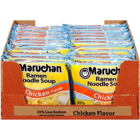 Maruchan® Chicken Flavor Ramen Noodle Soup, 24 ct / 3 oz - Pick ‘n Save