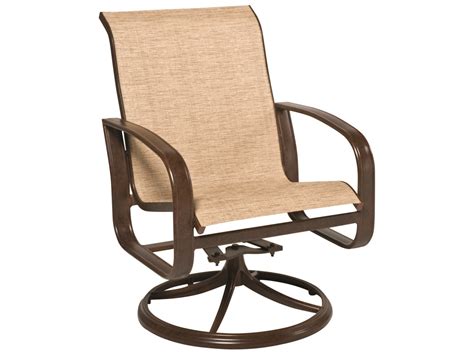 Woodard Cayman Isle Sling Aluminum Swivel Rocker | 2FX472