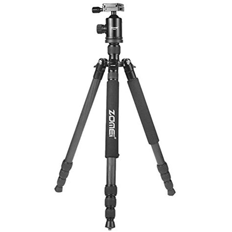 ZOMEi Z888C Professional Carbon Fiber Tripod TRIPOD Z888C-B B&H