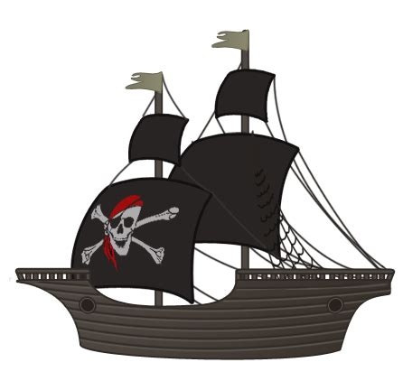 Pirate Ship Clipart Pirates Ship Png Cartoon - Clip Art Library