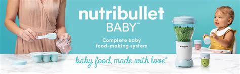 Amazon.com: NutriBullet NBY-50100 Baby Complete Food-Making System, 32 ...