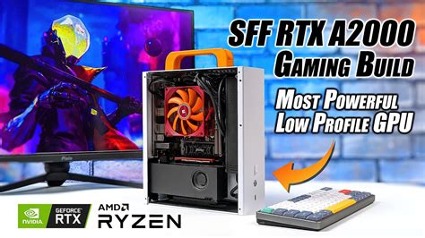 One Of The Fastest SFF PCs You Can Build! This LP GPU Gives Us The Edge We Need! - YouTube