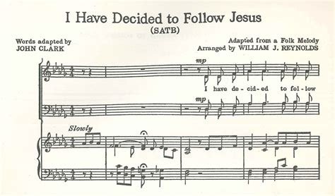 I have decided to follow Jesus — Hymnology Archive