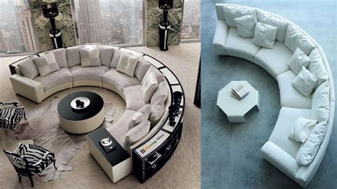 Round Sofa Set Design Ideas | Semi Circle Sofa Design | Blowing Ideas - YouTube