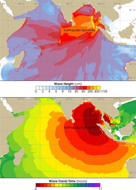 Earthquake Spawns Tsunamis : Natural Hazards