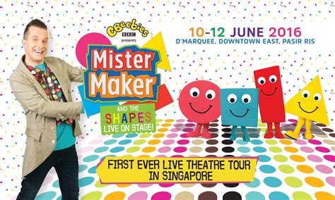 xavvy-licious: Mister Maker and The Shapes LIVE on Stage