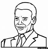 Sidney Poitier Coloring Page  Free sketch template