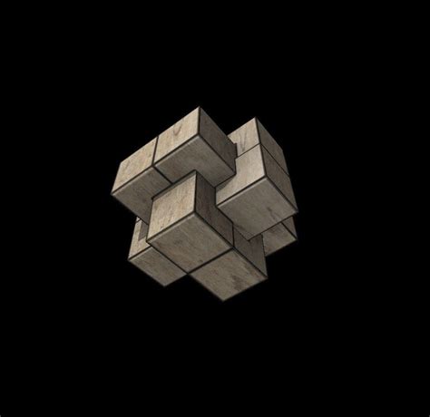 Cube - Puzzle free 3D model 3D printable | CGTrader