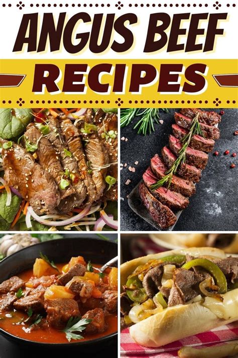 Angus Beef Recipes | Recipe in 2024 | Angus beef recipes, Beef steak recipes, Beef recipes