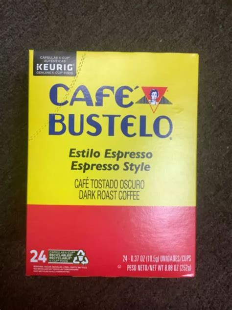 CAFE BUSTELO ESPRESSO Style Coffee Keurig K-Cup Pods, Dark Roast - 96pk. 4*24pk $44.99 - PicClick