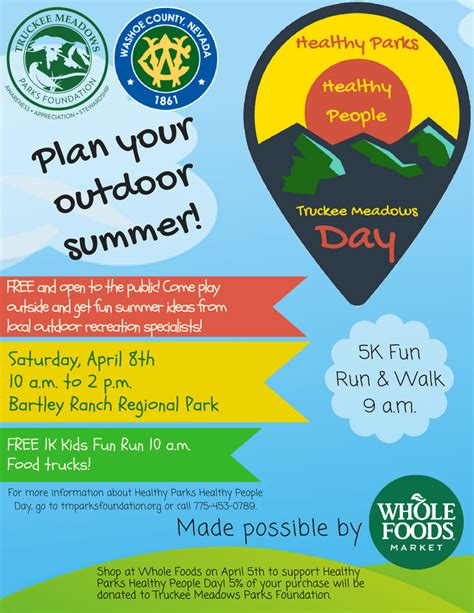 Healthy Parks Healthy People Day – Truckee Meadows Parks Foundation