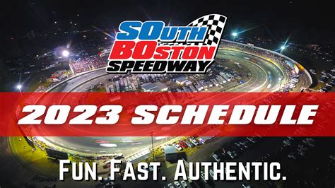 South Boston Speedway reveals 2023 NASCAR schedule; other special ...