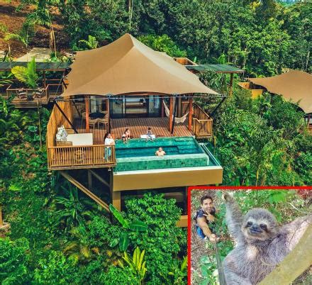 There's a Luxury Costa Rican Resort That Lets You Stay In The Rainforest and Hang Out With Sloths