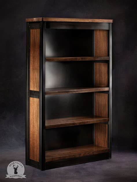 The "Oak" Rustic Oak Bookshelf | Deer Valley Woodworks