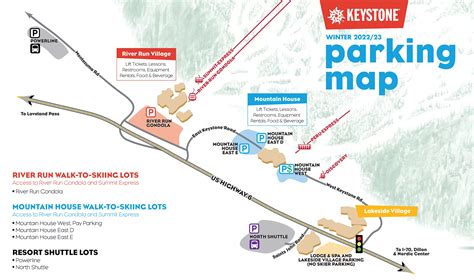 Getting Here and Parking | Keystone Ski Resort