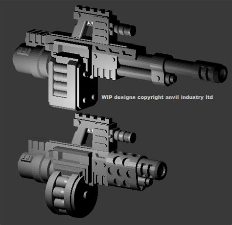 Anvil Industry Design A New Take On Their Autocannon – OnTableTop – Home of Beasts of War