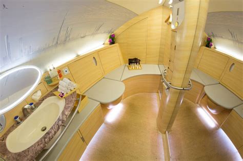 Emirates Airbus A380 First Class Shower