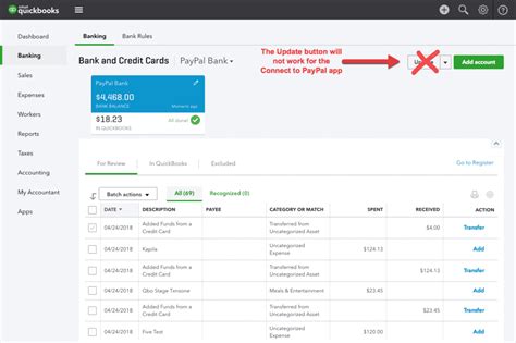 How to Manage Connect to PayPal App transactions QuickBooks