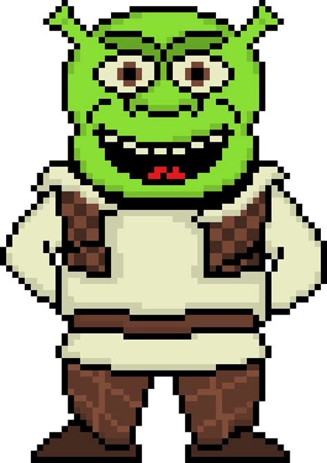 shrek | Pixel Art Maker