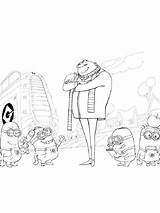 Despicable Me 3 Printable Coloring Pages sketch template