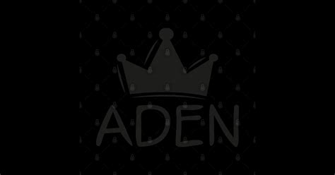 Aden name, Sticker design. - Aden - T-Shirt | TeePublic