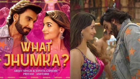 'What Jhumka' song out; Ranveer Singh and Alia Bhatt grooves in Arijit Singh's new take on ...