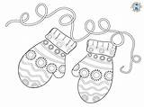 Gloves Coloring Page  Free Printables Treasure Hunt 4 Kids sketch template