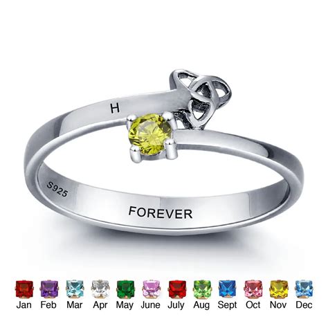 Aliexpress.com : Buy Personalized Engraved Promise Ring Engagement ...