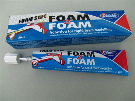 Foam 2 Foam– Flexible Foam Safe Glue for Rapid Foam Modelling