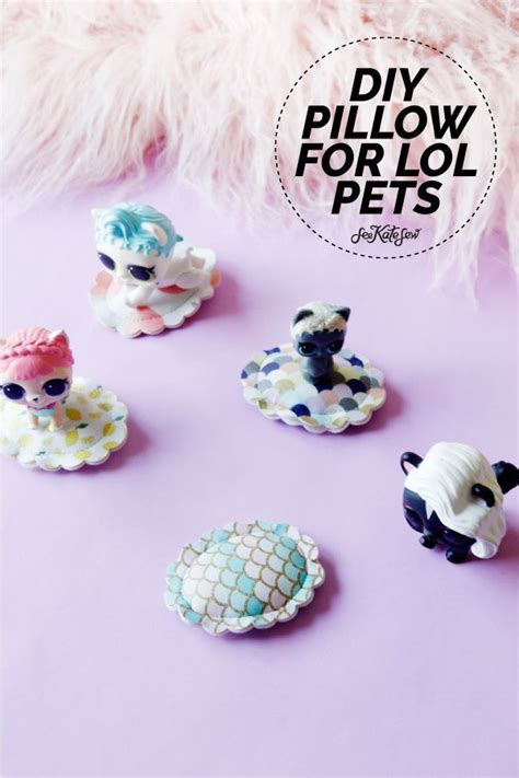 lol doll craft ideas - lol pets pillows! | Doll crafts, Lol dolls, Crafts to make