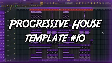 Progressive House Template #10 + FLP - DaniOnceX - YouTube