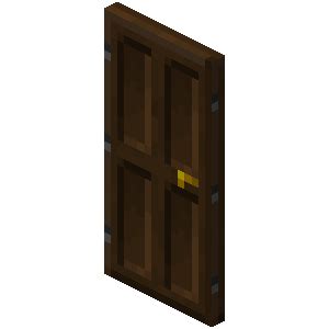 Minecraft Oak Door Texture