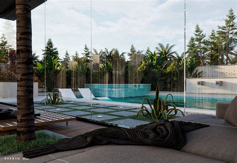 Villa Garden on Behance