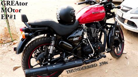 Royal Enfield ThunderBird 350x ABS First Impressions, Features And Accessories In Hindi. - YouTube