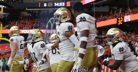 How win over Syracuse helped Notre Dame in bowl projections