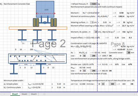 Bridge Beam Design Spreadsheet Steel Bridge Beam Desi - vrogue.co