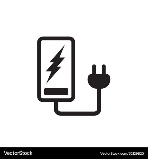 Phone Battery Simple Flat Icon Vector Charging Battery Icon, 56% OFF