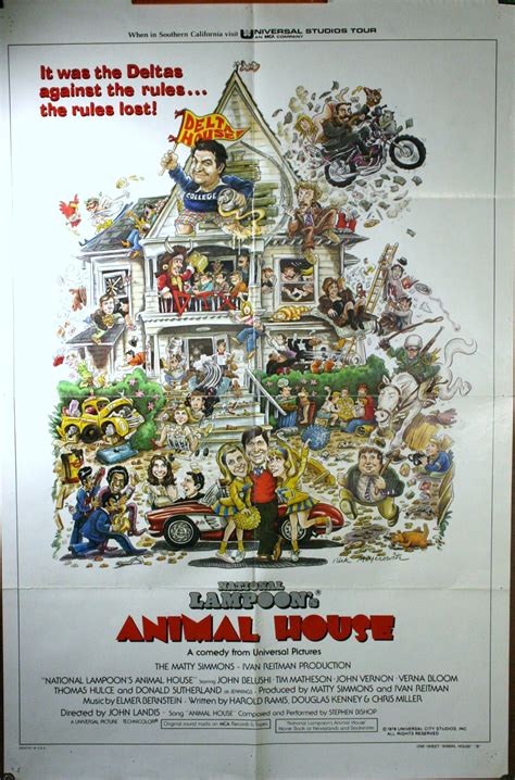 ANIMAL HOUSE “1 Sheet” John Belushi Poster – Original Vintage Movie Posters