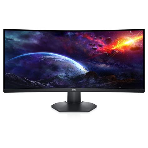 Dell S3422DWG 34" 144Hz UWQHD HDR FreeSync Premium Pro VA Curved Gaming ...