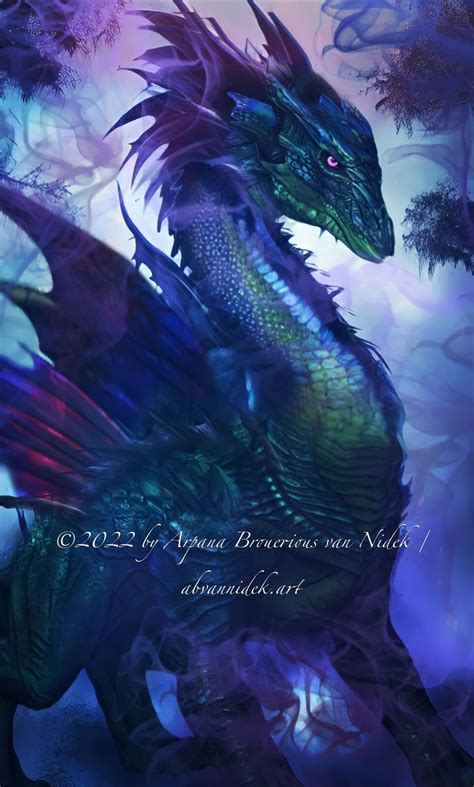 ArtStation - Sapphire Dragon