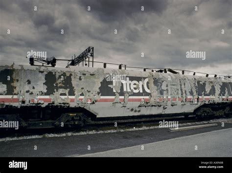 british rail crewe heritage centre last apt train Stock Photo - Alamy