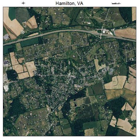 Aerial Photography Map of Hamilton, VA Virginia