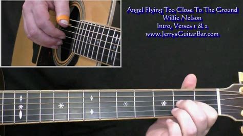 Willie Nelson - Angel Flying Too Close To The Ground Guitar Lesson | JGB