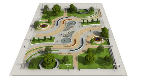 landscape park 2 3d model