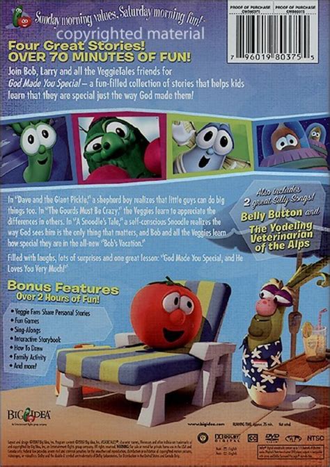 Veggie Tales: God Made You Special (DVD) | DVD Empire