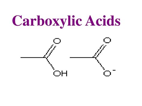 PPT - Carboxylic Acids PowerPoint Presentation, free download - ID:4881223