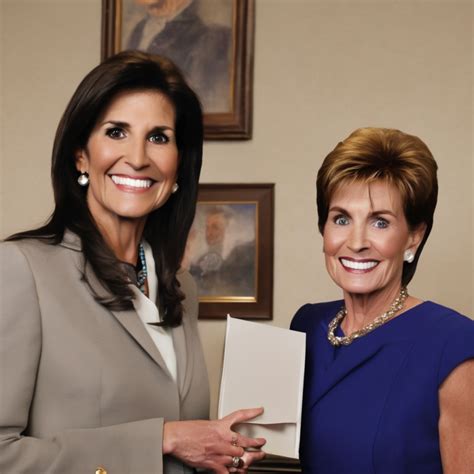 Nikki Haley Earns Judge Judy's Endorsement for 2024 Presidential Race