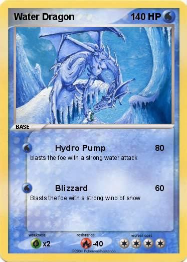 Pokémon Water Dragon 6 6 - Hydro Pump - My Pokemon Card