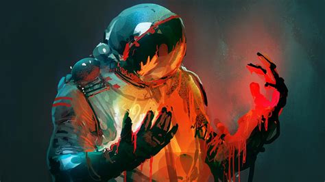 Dead Astronaut Wallpaper